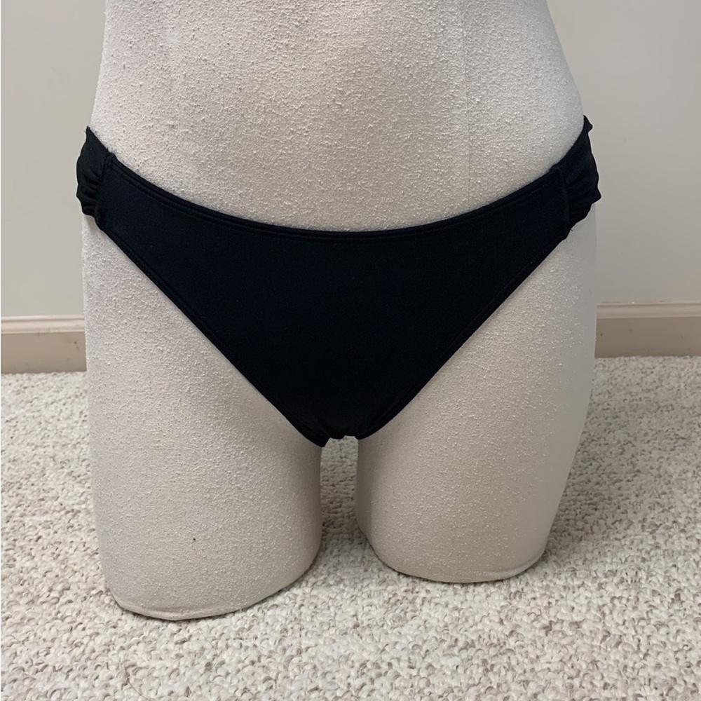 Hollister Black Low-Rise Bikini Bottom